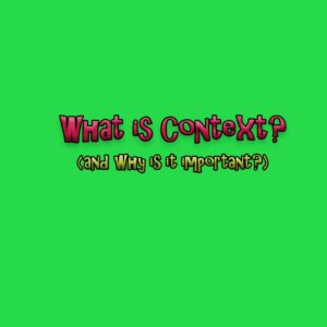 what is context blog